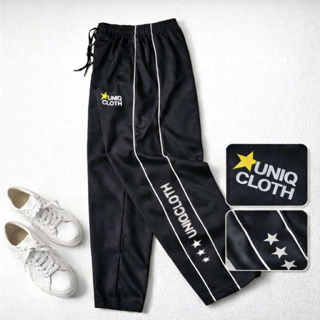 Celana Training Panjang Jumbo Pria Wanita Kolor Olahraga Sport Santai Casual Dewasa