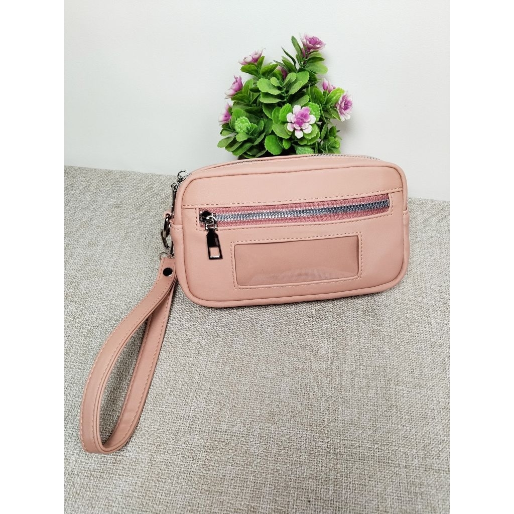 Dompet mini wanita bahan anti air Dompet hp dan uang Dompet make up