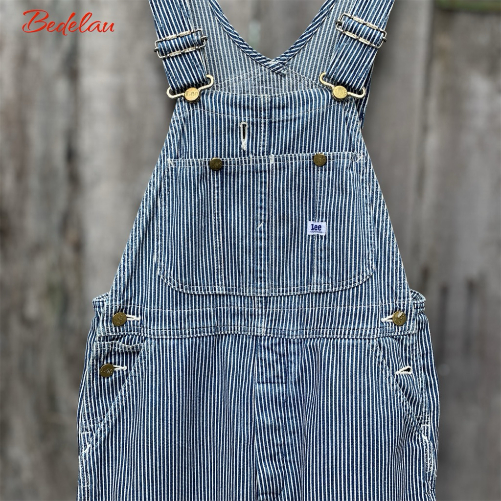 vintage Lee Overall carpenter Hickory stripe