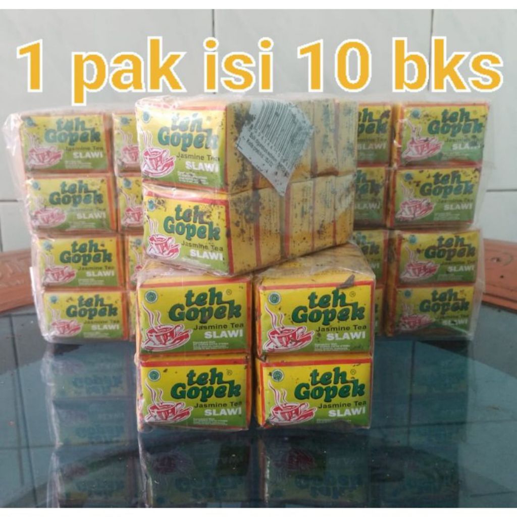 Teh Gopek Jasmine 1Pak Teh Gopek Melati Teh Tubruk
