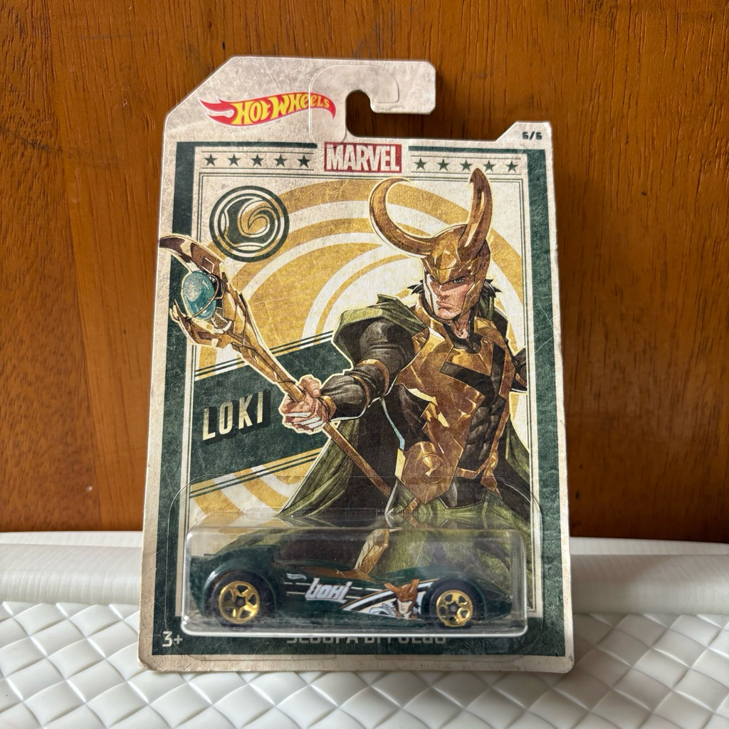 Hot Wheels Scoopa Di Fuego Avenger Series Loki