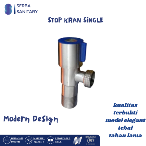 stop kran single / stop kran toilet / stop kran wastafel PROMO