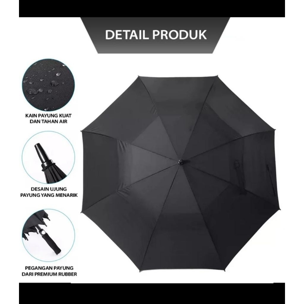 Payung Golf jumbo premium/payung hujan