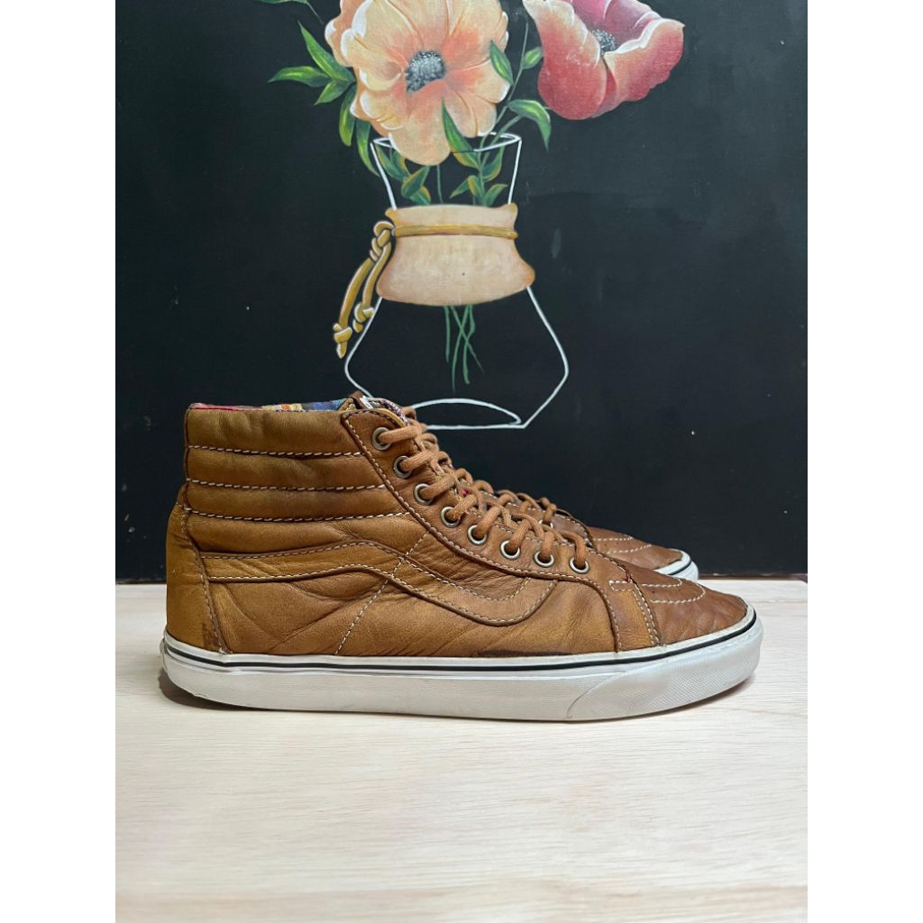Vans Sk8-Hi Reissue Leather Second