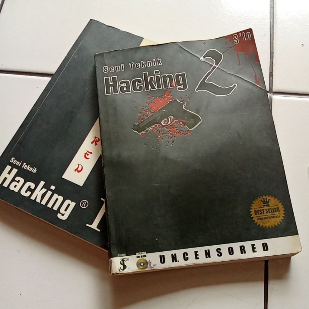 2 BUKU SENI HACKING 1 & HACKING 2