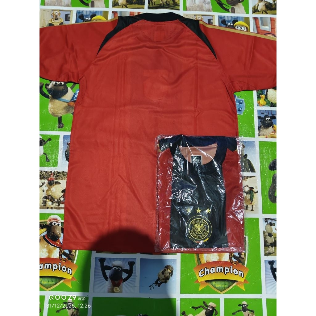 Jersey seven star Jerman Away 2008