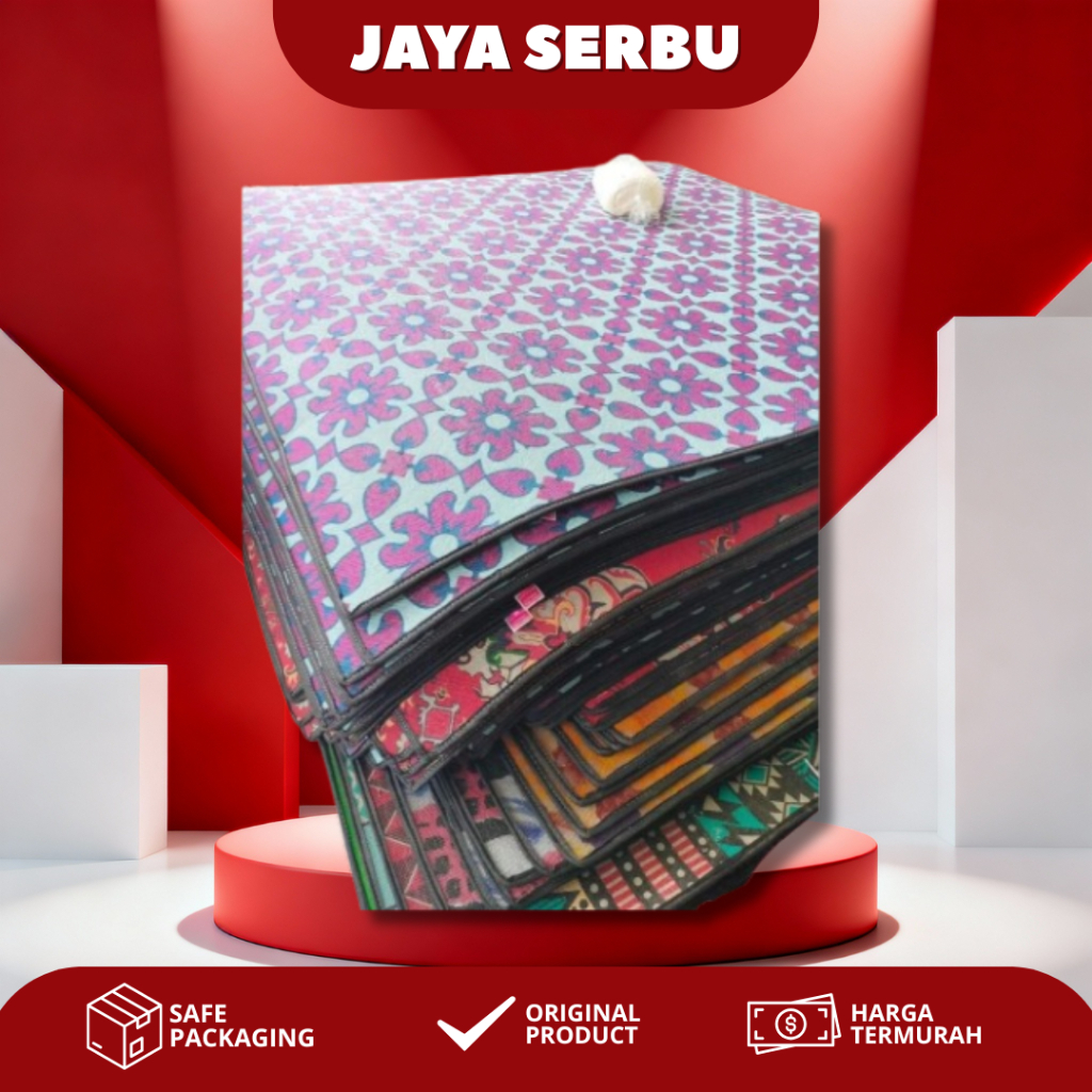 Tikar Foam Bolak Balik Busa Ukuran 180x180cm Tebal 6mm Karpet Busa Buat Bayi