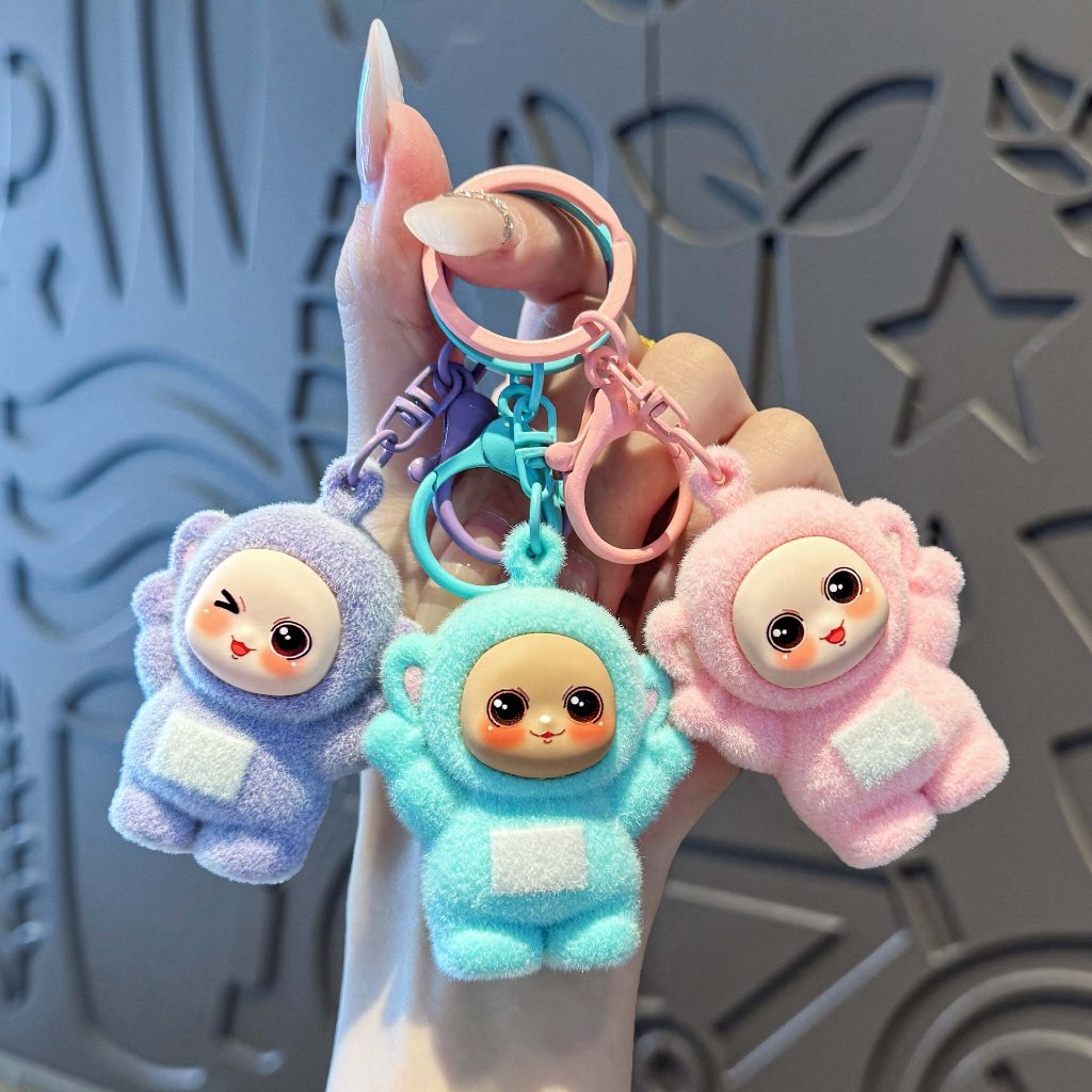 Gantungan Kunci Bag Charm Akserori Tas Teletubbies Lucu
