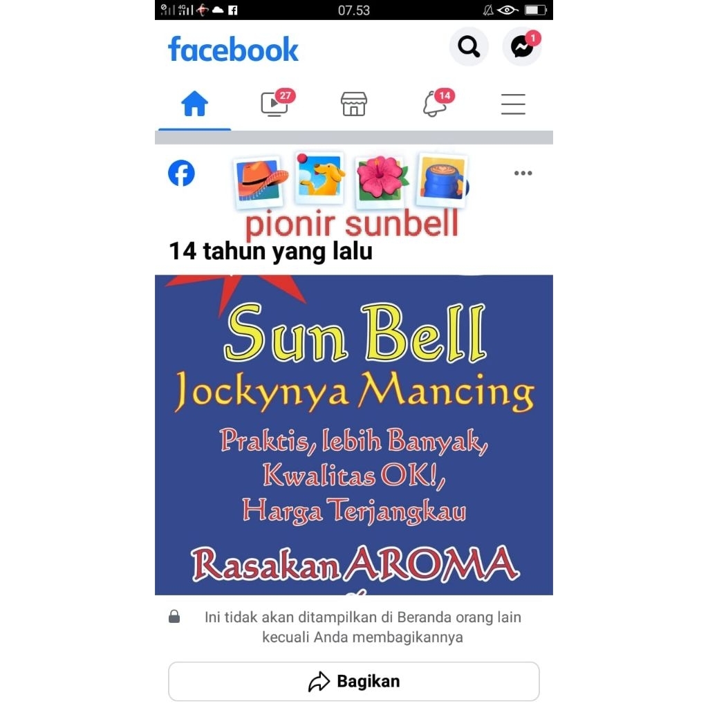 Jitu tuna deho sunbell 185 gram umpan pancing