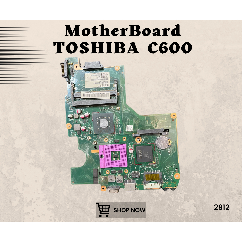 MOTHERBOARD LAPTOP TOSHIBA C600 NORMAL SEKEN