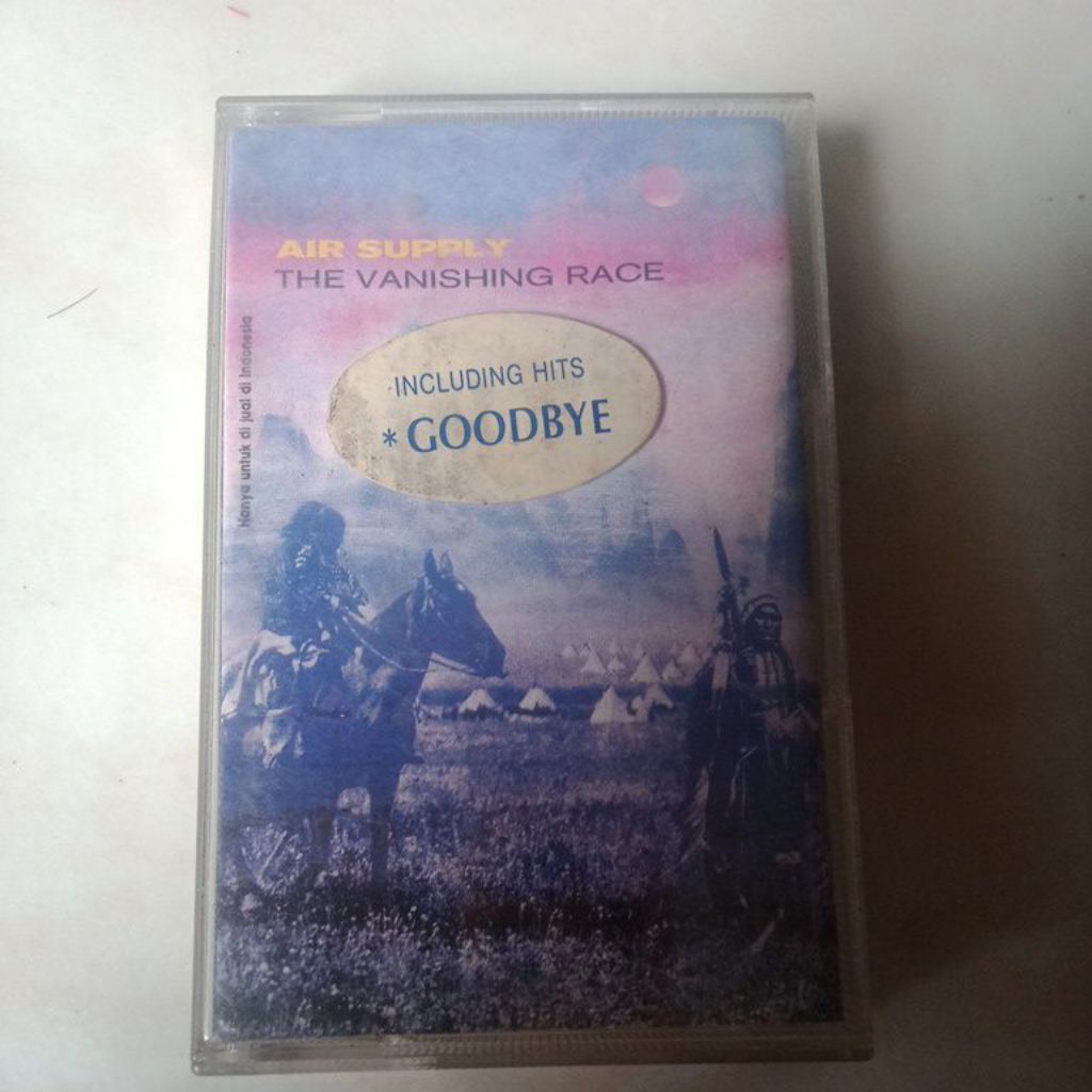 kaset pita Air supply the vanishing race