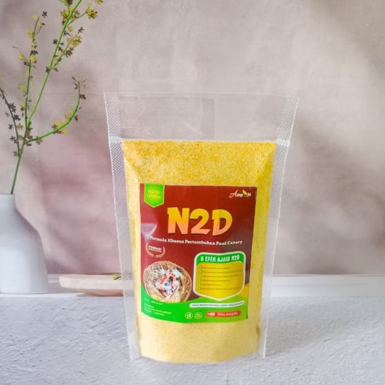 LANGSUNG KIRIM || 200gr N2D AMPIBI PAKAN PAUD KENARI / AMFIBI / AMPHIBI