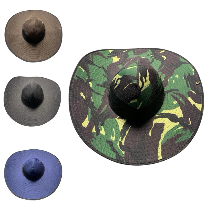 Topi Petani Topi Petani Topi Lebar Berkebun lapangan Murah