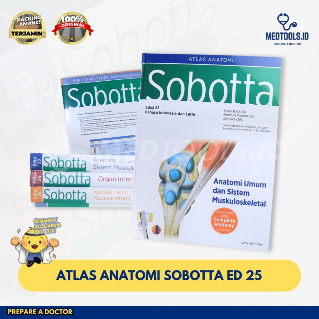 [ORIGINAL] Atlas Anatomi Sobotta Edisi ke-25
