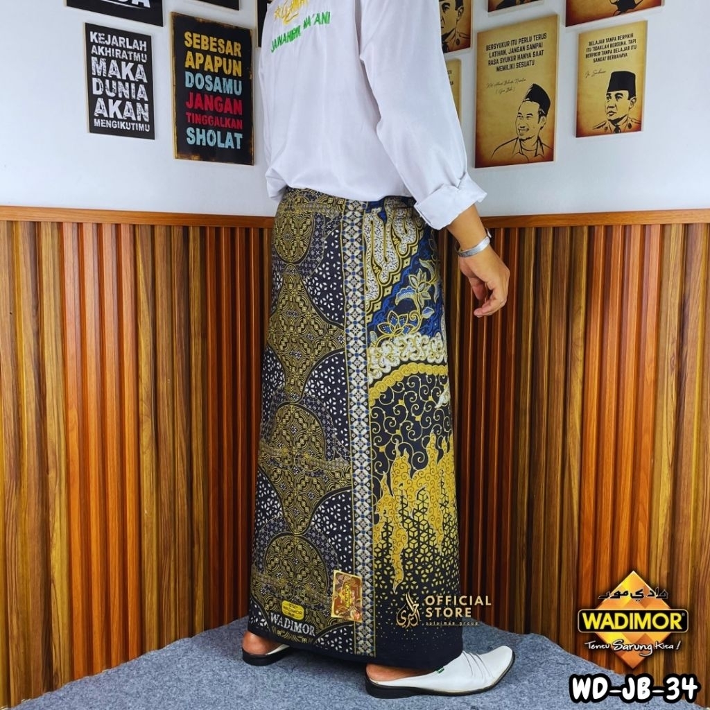 Sarung Wadimor Tekstil | Sarung Pria Wadimor Dewasa Motif Jawa Batik