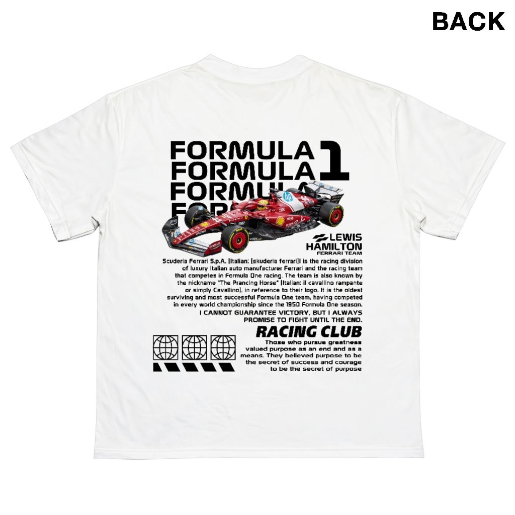 Oversize T-shirt Ferrari Team Formula 1