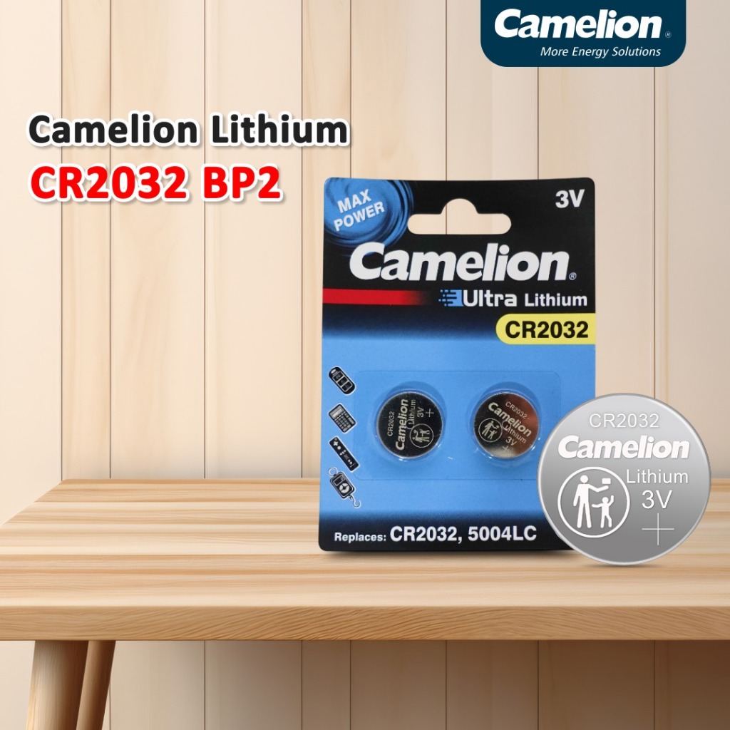 Camelion Baterai Ultra Lithium CR2032 BP2 - Camelion Baterai Koin CR2032