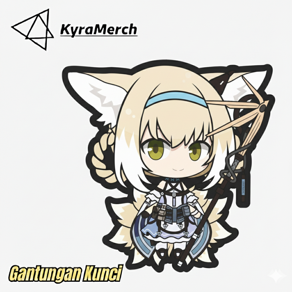 Kyra Merch - Gantungan Kunci Keychain Yuru Camp Ena Saitou
