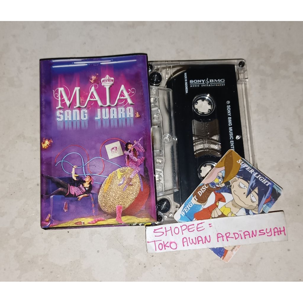 kaset pita maia sang juara (maia ahmad/duo ratu/ratu)