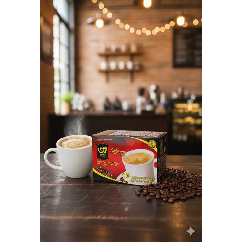 G7 Instant Coffee Vietnam 3in1 Trung Nguyen 10 packets