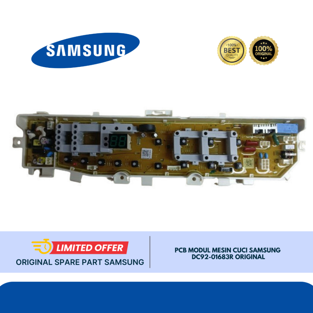 PCB MODUL MESIN CUCI SAMSUNG WA85H4200SG DC92-01683R ORIGINAL