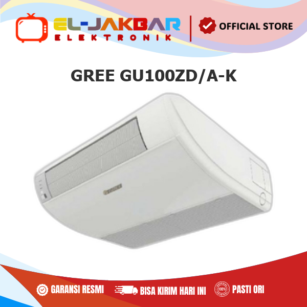 AC GREE GU100ZD/A-K Floor Ceiling 4 Pk Floor Ceiling Gree Non-Inverter GU100ZD