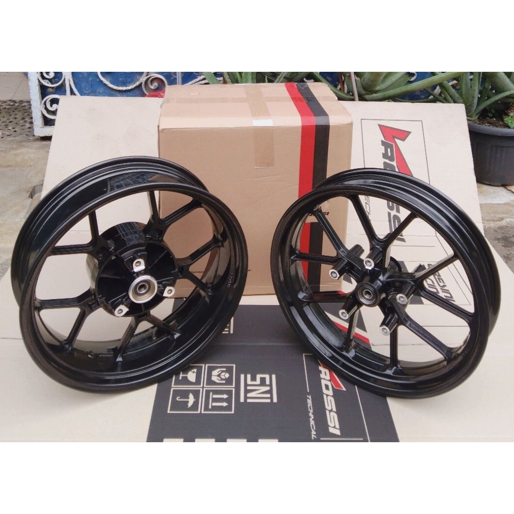 VELG PELAK RACING V ROSSI NEW COBRA NINJA 250 FI RING 17 LEBAR 350/550 ORIGINAL V ROSSI