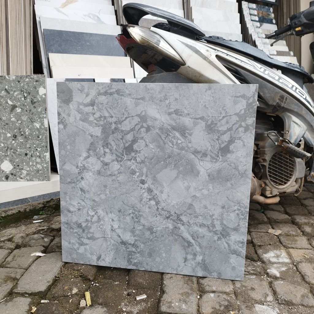 Granit lantai 60x60.Light Grey/Infiniti