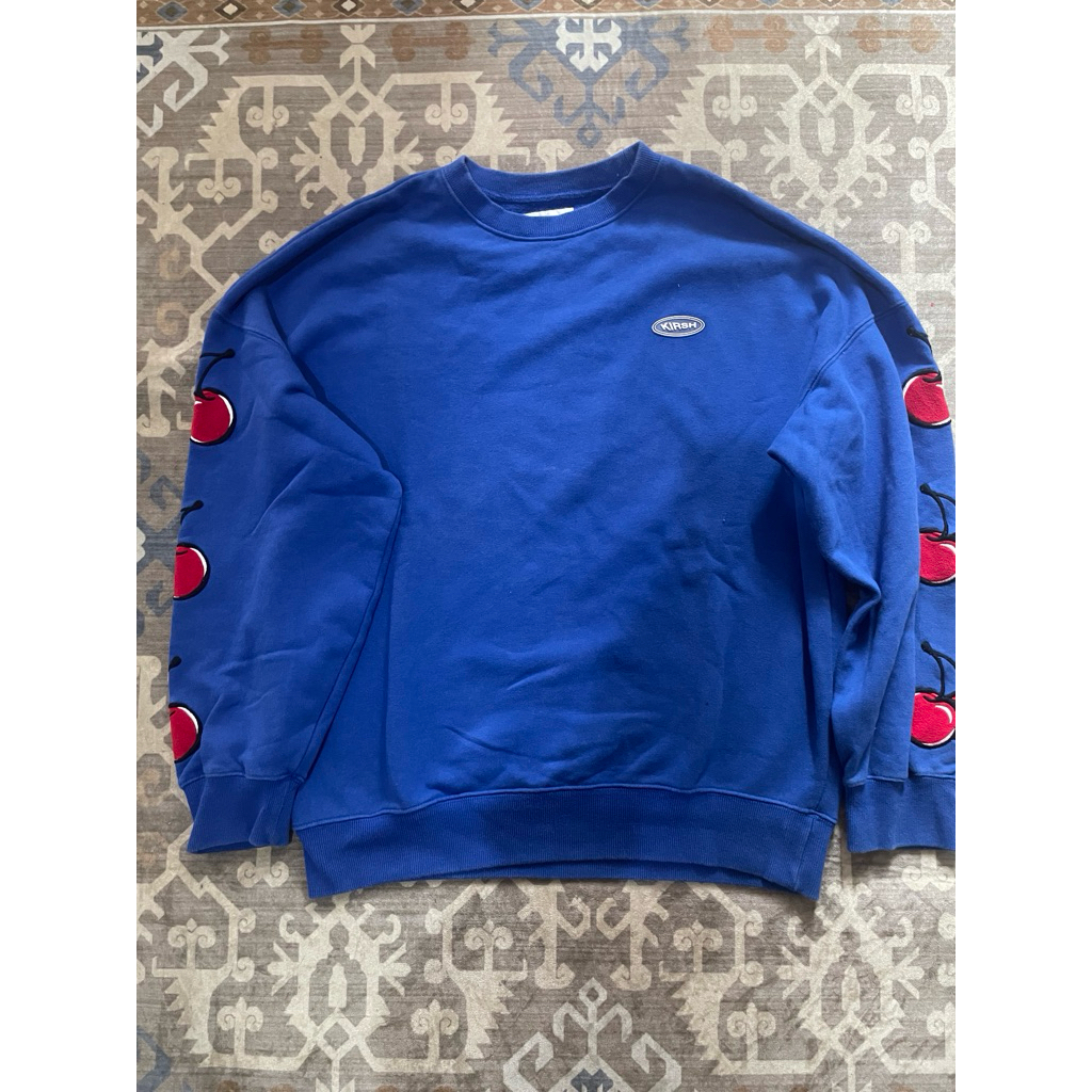 Crewneck kirsh biru