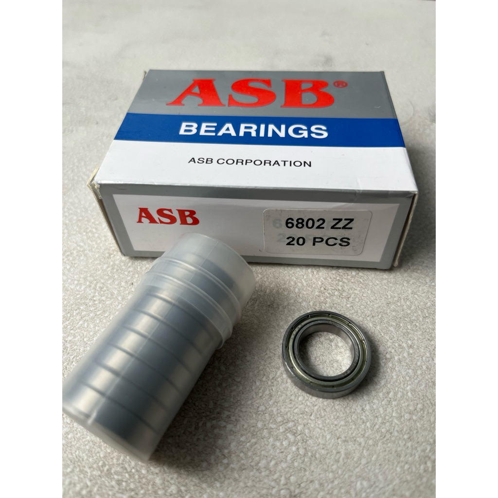 ASB Bearing 6802 ZZ / Bearing 6802 / Klahar 6802