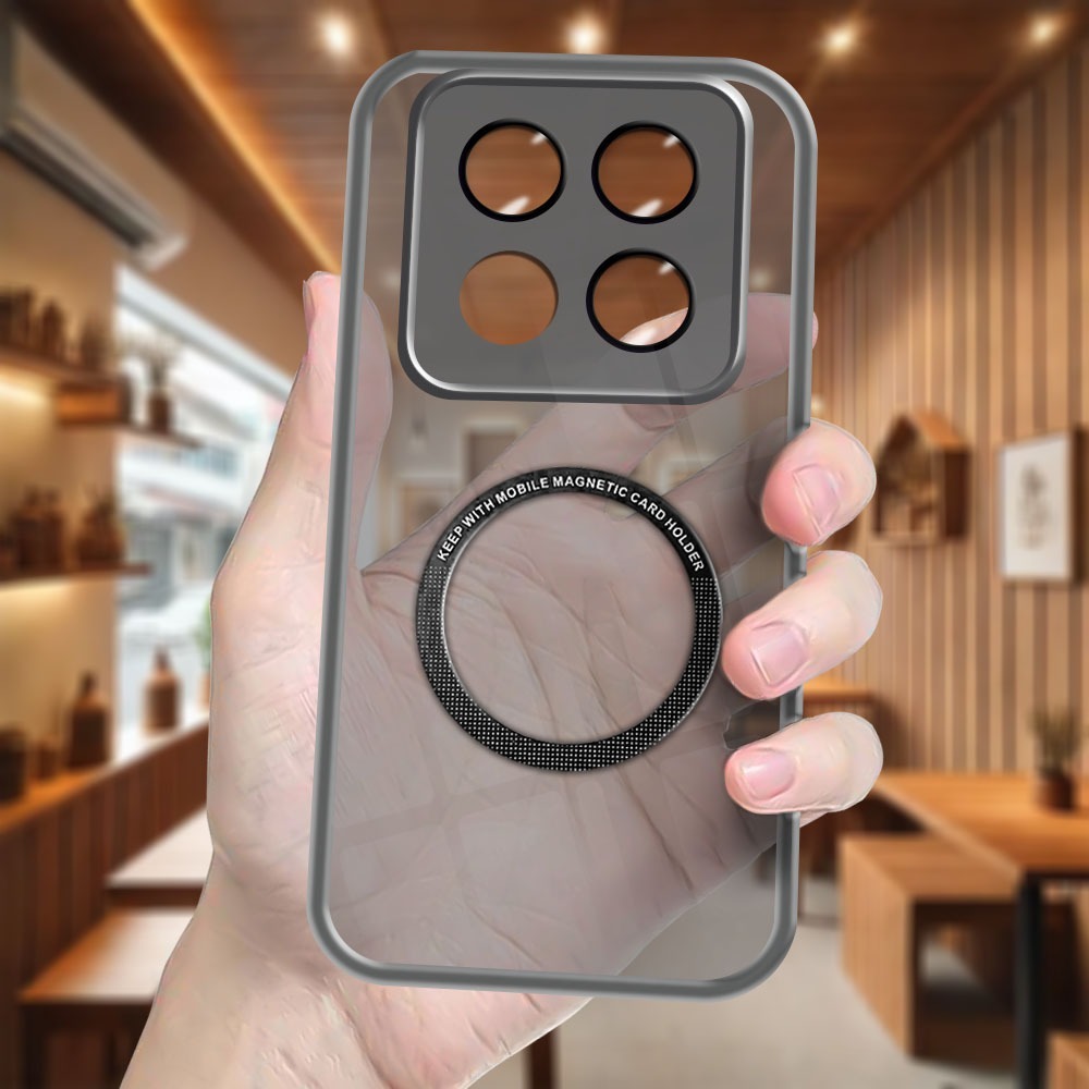 Promo Case Silikon Magsafe Xiaomi Redmi Note 14 Pro Note 14 Pro Plus Poco X7 Wireless Charger Standi