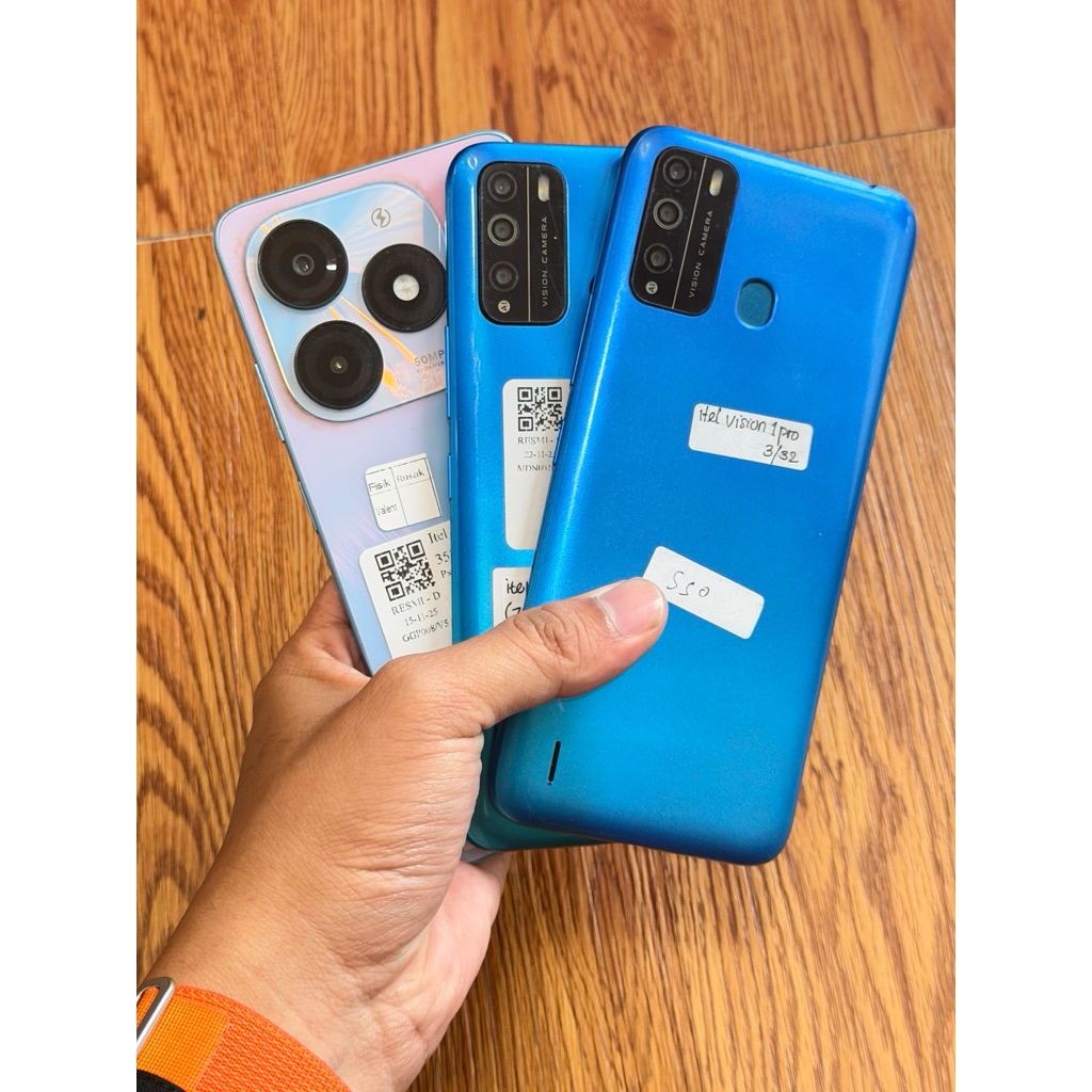 HANDPHONE HP Itel P55 Vision 1 pro 3/32 Second Original Murah bergaransi