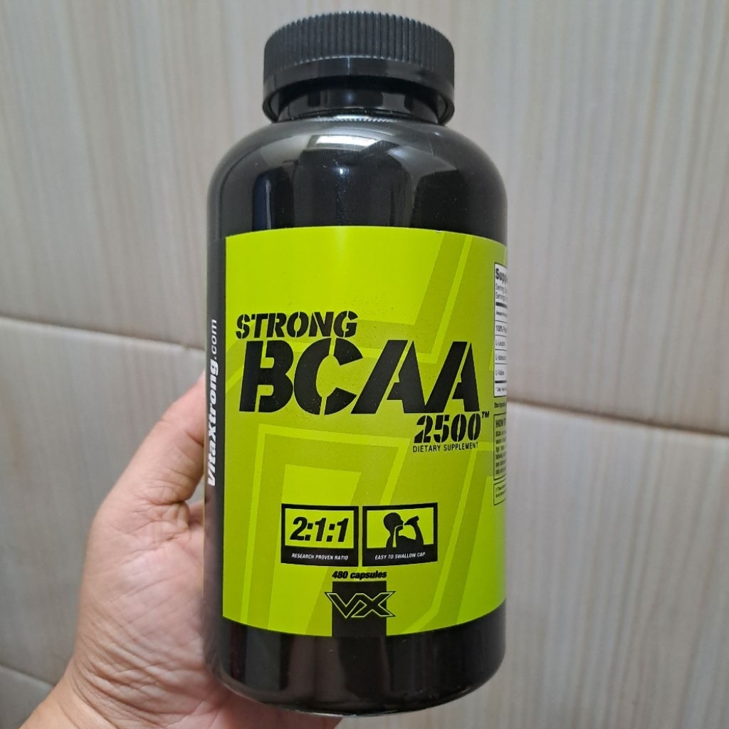 VITAXTRONG BCAA STRONG BCAA 480 CAPSUL BCAA KAPSUL MURAH BCAA CAPSUL MURAH