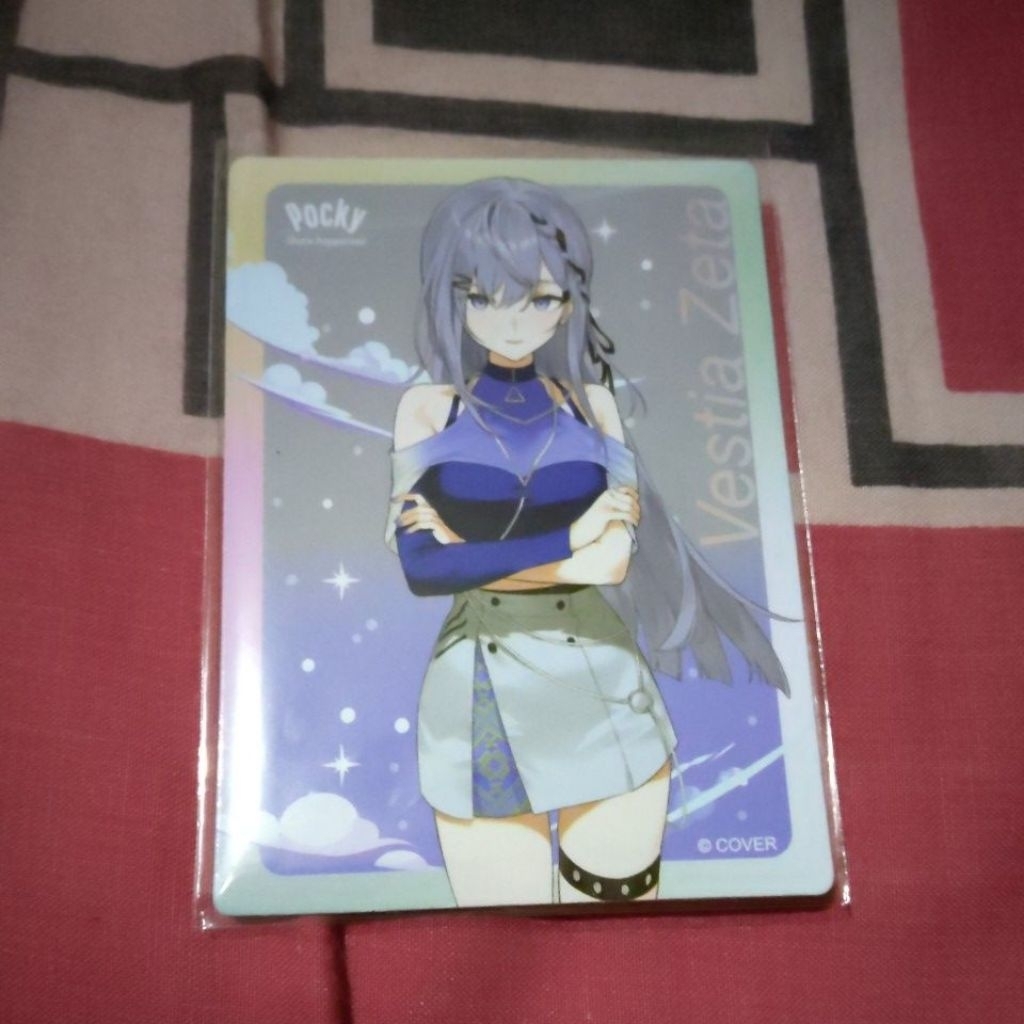 Kartu pocky hololive Zeta