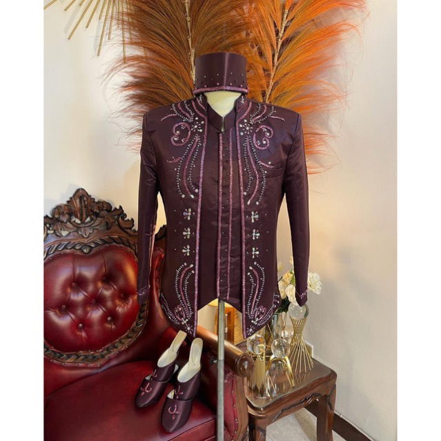 Beskap pengantin | Beskap pengantin pria premium | Beskap pria pengantin