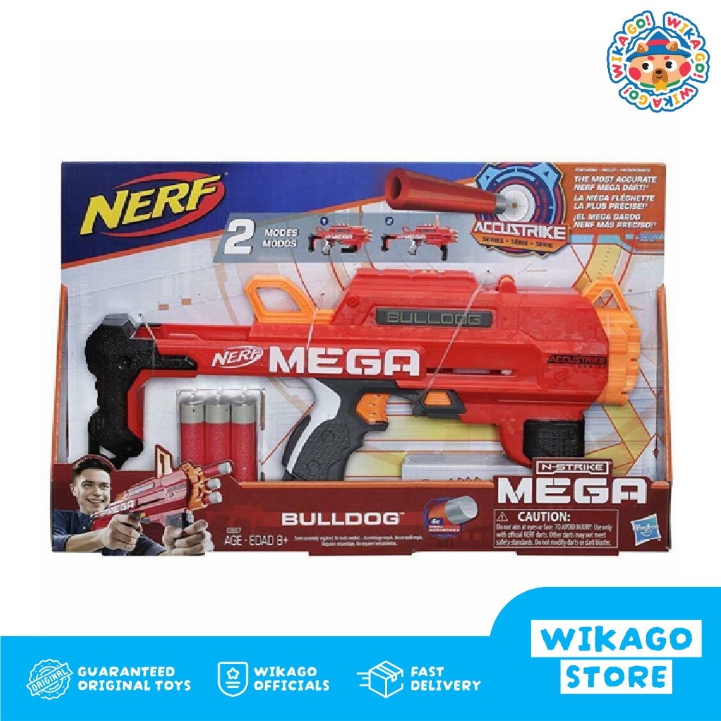 Nerf Mega Accustrike - BULLDOG / Pistol nerf Blaster