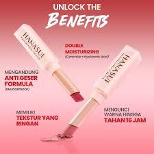 HANASUI MATTEDORABLE Lipstik Batang Smudgeproof Transferproof 100% ORIGINAL BPOM