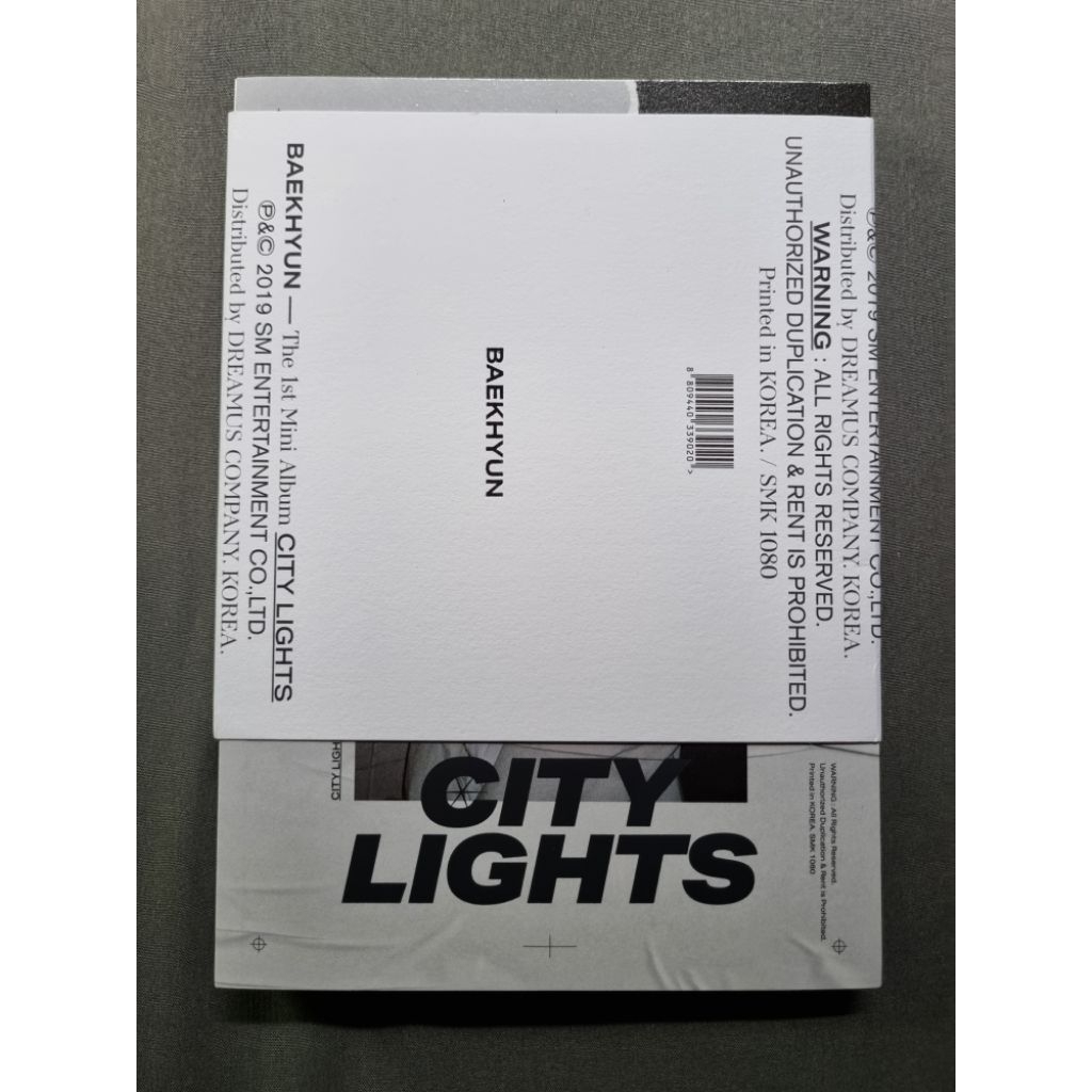 Baekhyun - City Lights + poster