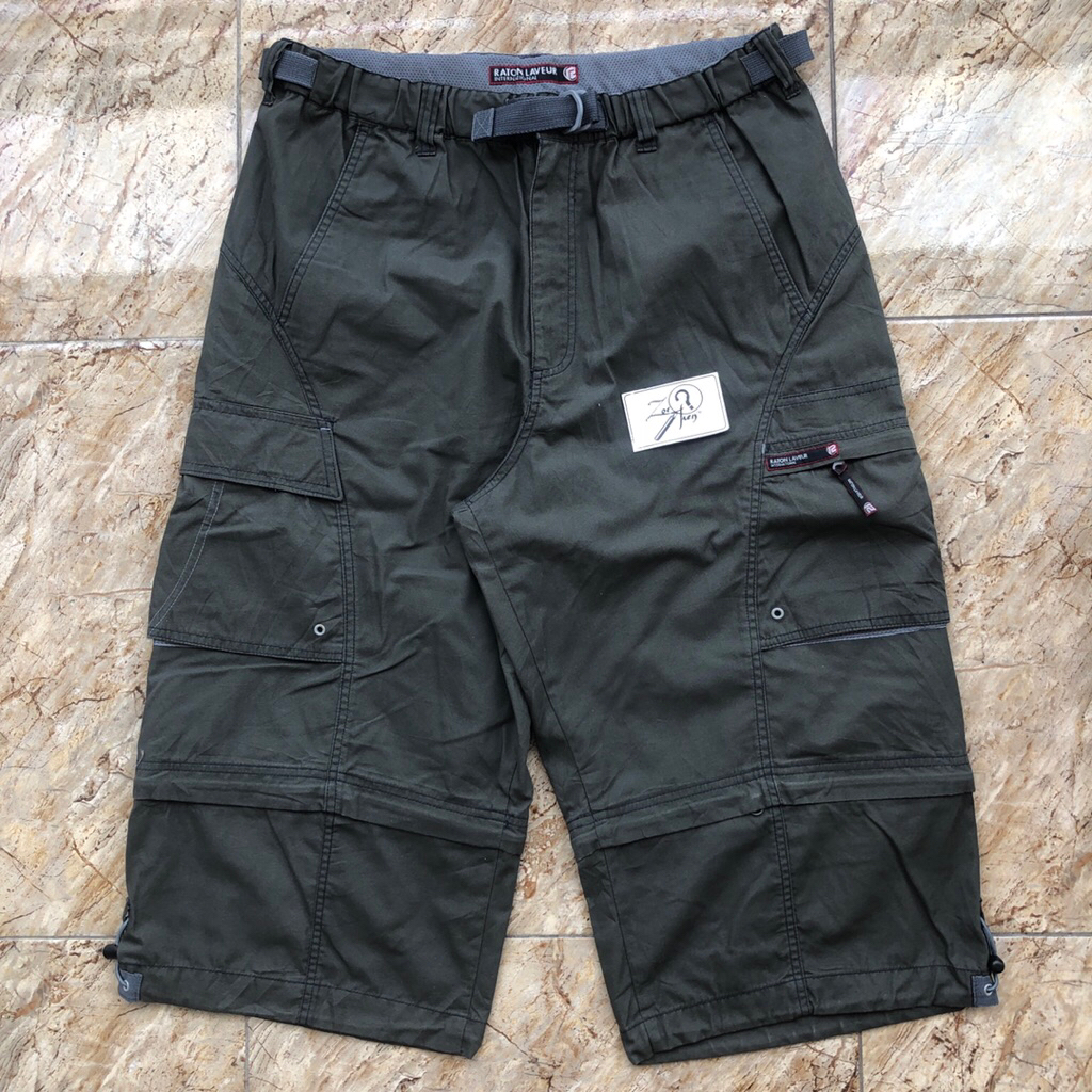 CELANA PANJANG 7/8 SAMBUNG RATON LAVEUR ARMY