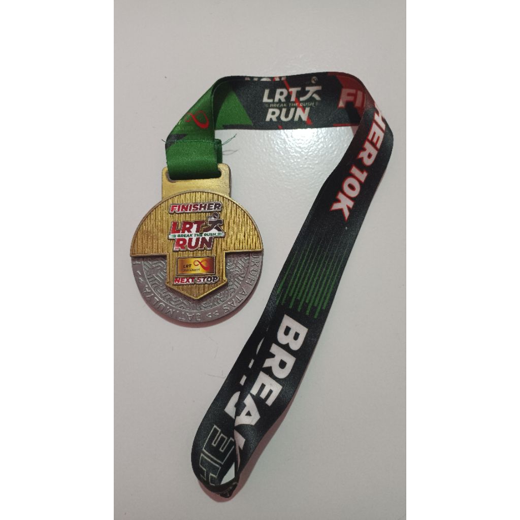 Medali Finisher Event Lari LRT Run 2025
