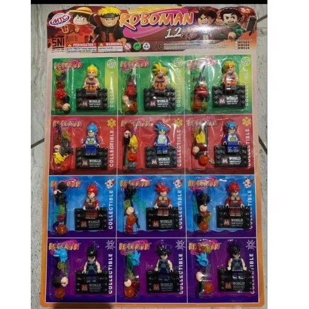 LEGO DRAGON BALL FANCY ISI 12 PCS