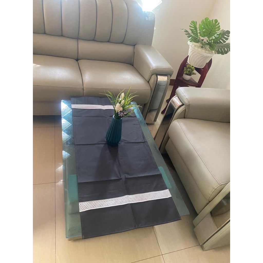 Taplak meja ruang tamu anti air