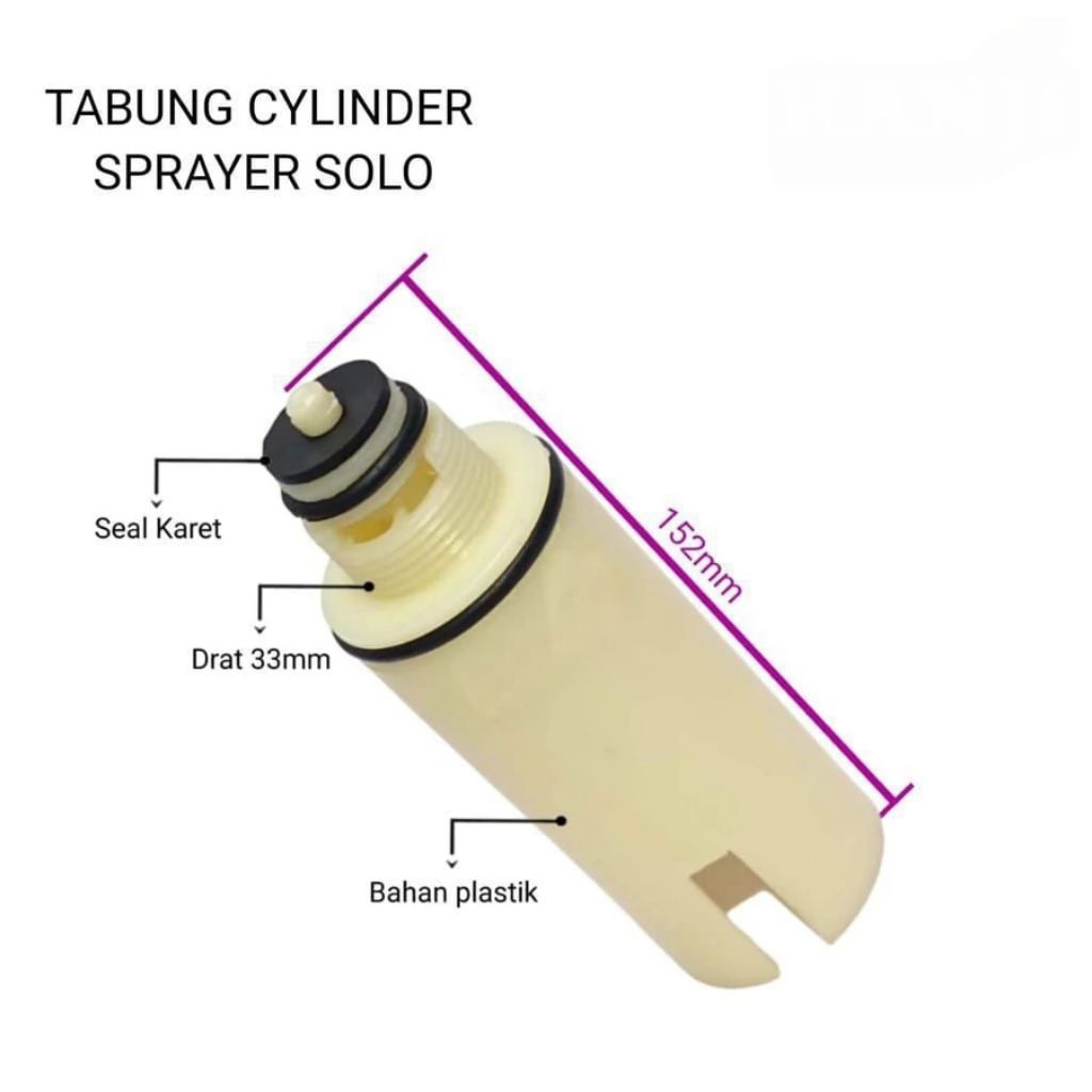 SILINDER TANGKI SPRAYER SOLO ORIGINAL