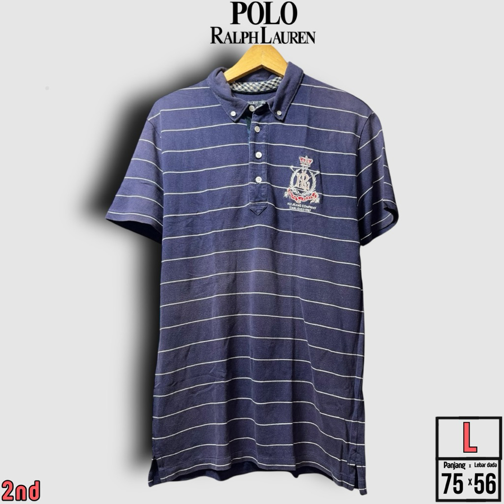 KAOS POLO PRIA RALPH LAUREN SIZE L