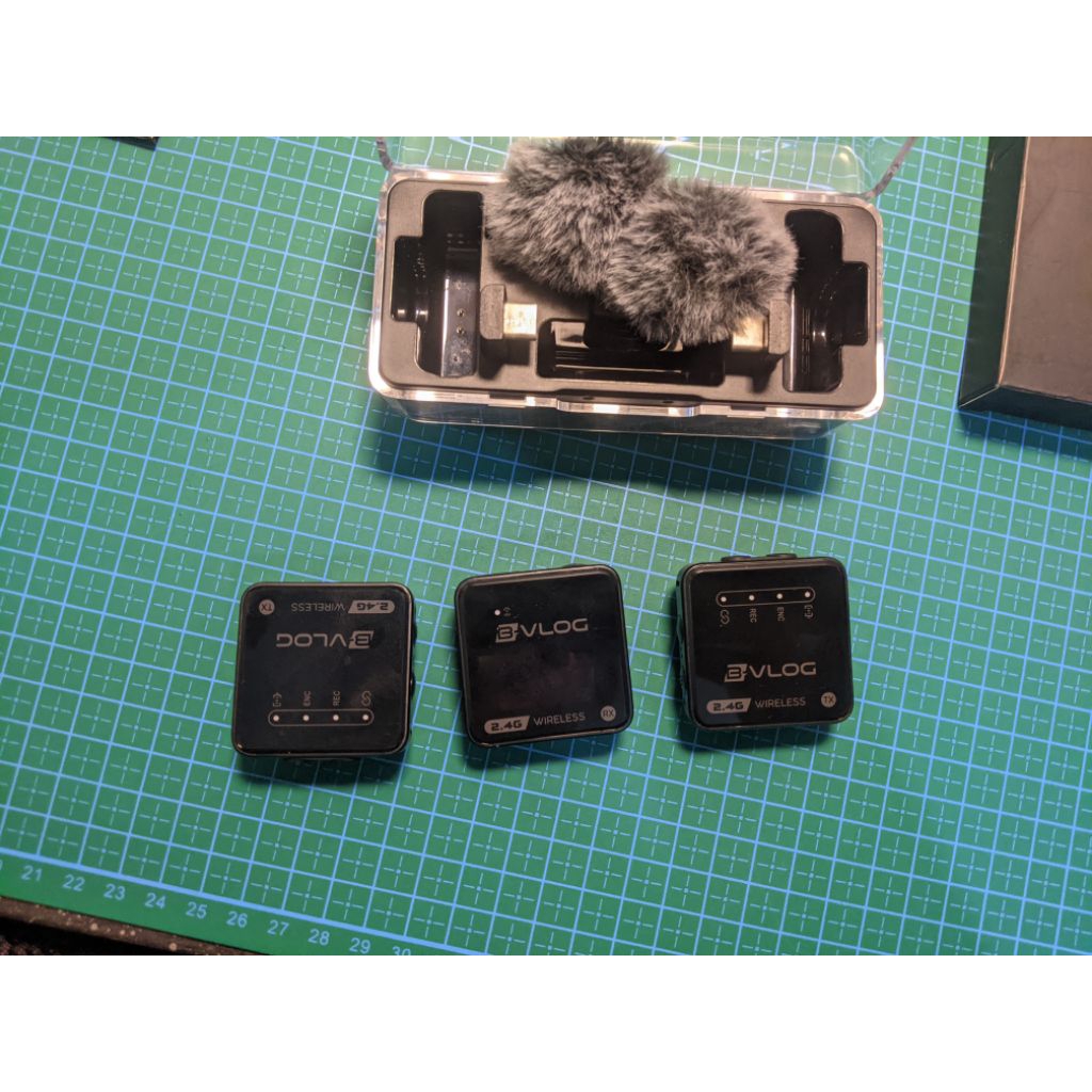 Mic wireless Brica B vlog M5 bekas bukan M1,M2,M3,atau M4