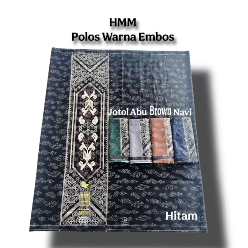 Azmi_Sarung Samarinda HMM motif Terbaru/Sarung Pria Dewasa HMM 100% Asli