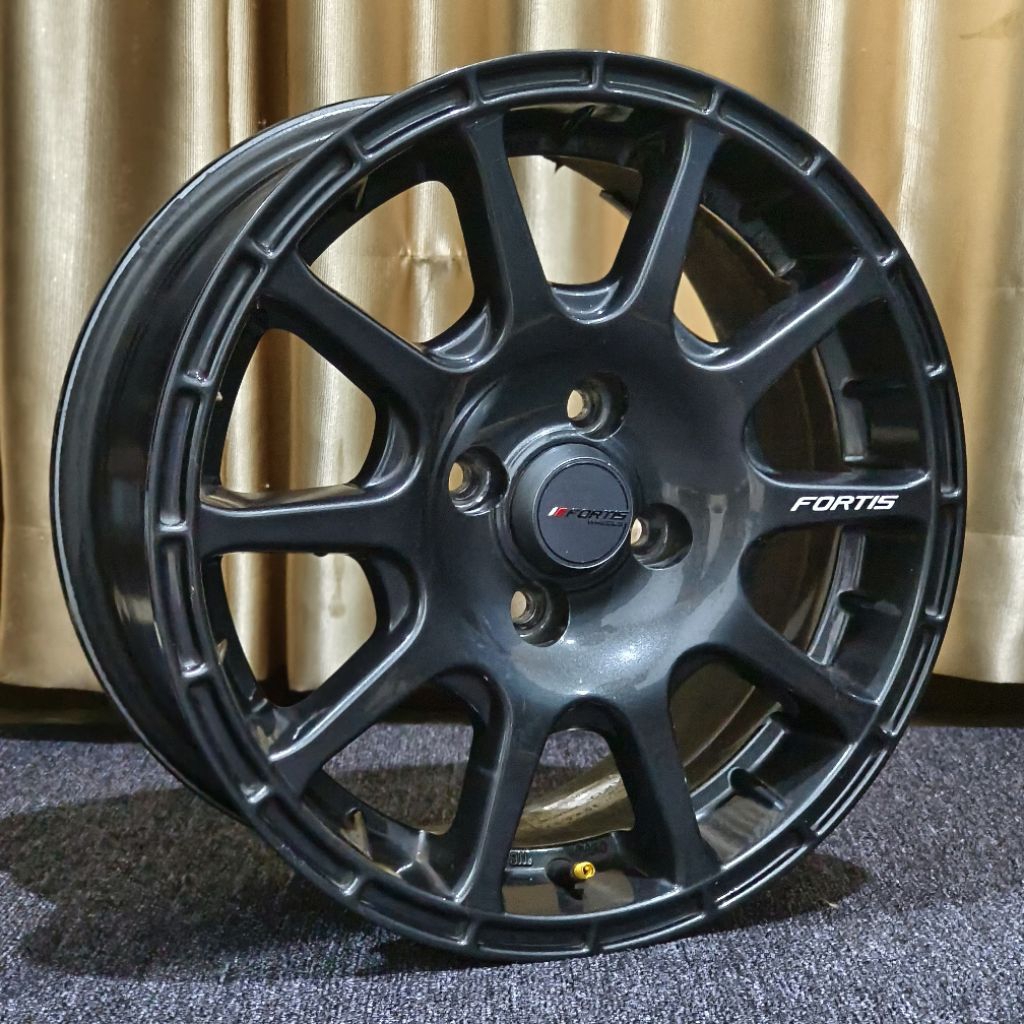 Velg Rally Pako Fortis PRW 15 Type 1 Gunmetal | Ring 15 PCD 4x100 Lebar 6.5 Offset 38