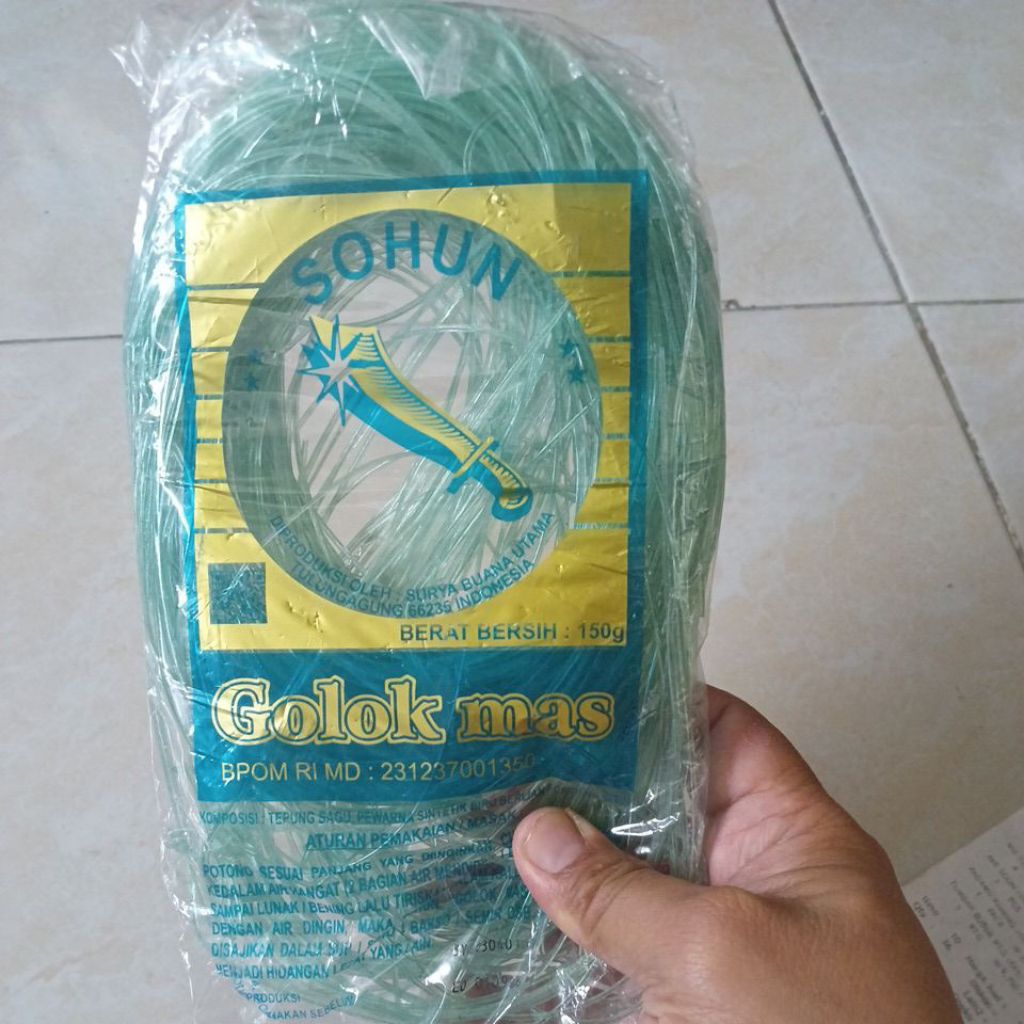 Sohun Cap Golok Mas 150gr