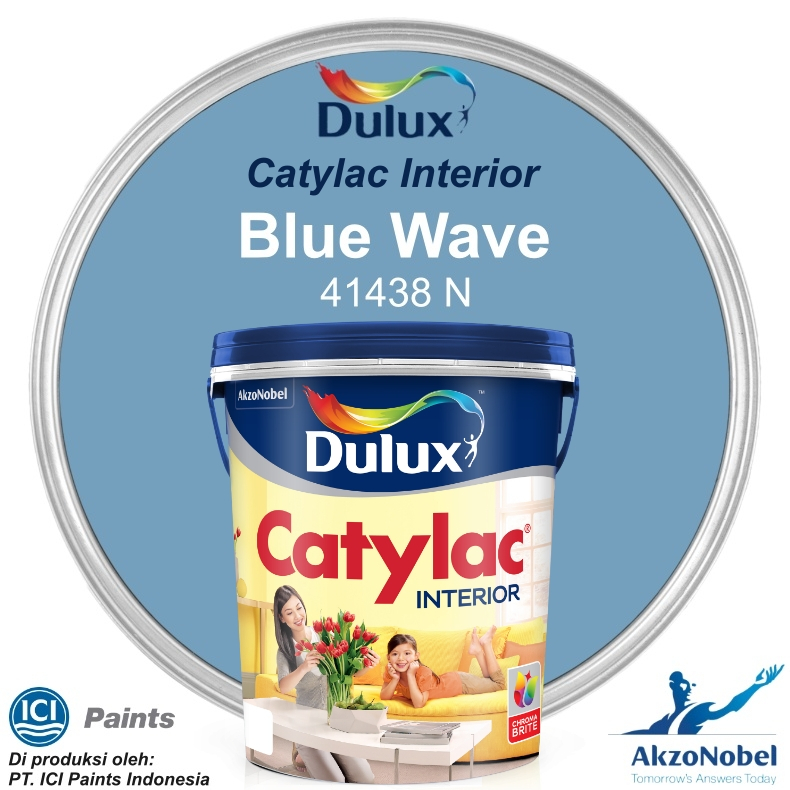 CAT DULUX CATYLAC INTERIOR (Tinting) 5 KG - BLUE WAVE 41438
