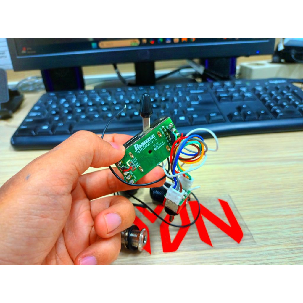 Wiring Set Ibanez AZ Dynamic10 Preamp